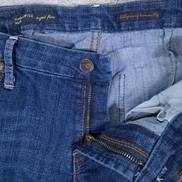 Citizens of Humanity Jeans Women 31x31, Tag 28 Ingrid Flare Low Rise Stretch - Picture 4 of 16